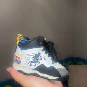 Mickey Mouse Kids Sneakers - Black and White